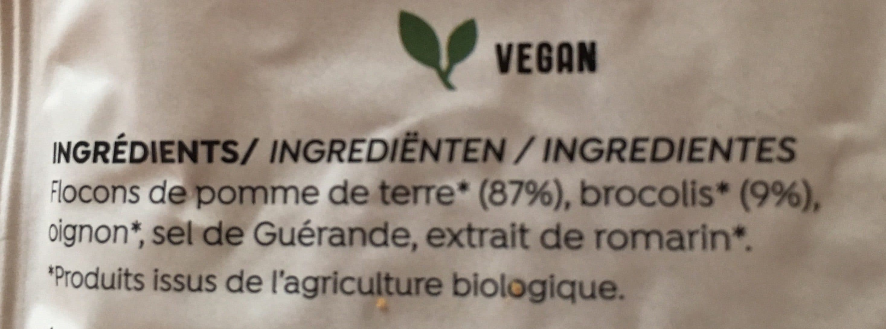 Open Food Facts Purée pommes de terre brocolis packshot