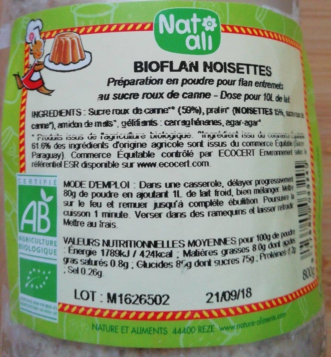 Open Food Facts Bilan noisettes packshot