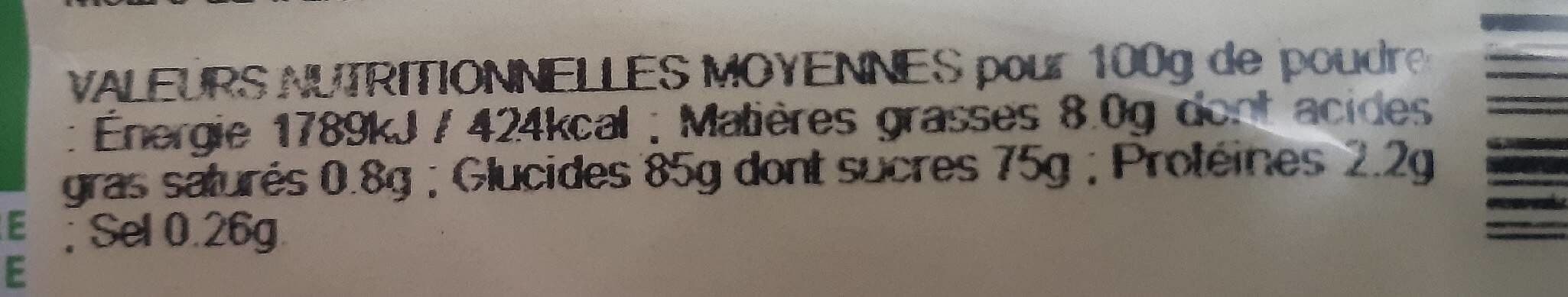Open Food Facts Bilan noisettes packshot