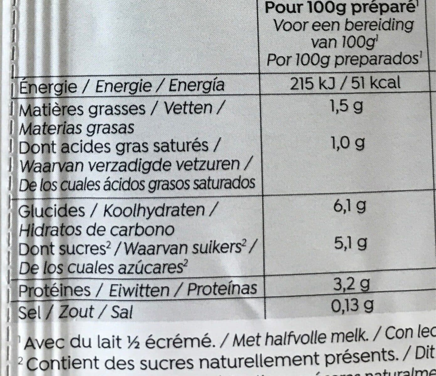 Bio flan Bio flan saveur caramel sans sucre ajouté packshot