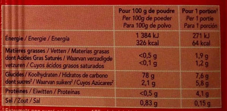 Nat ali Bio-flan saveur fraise packshot