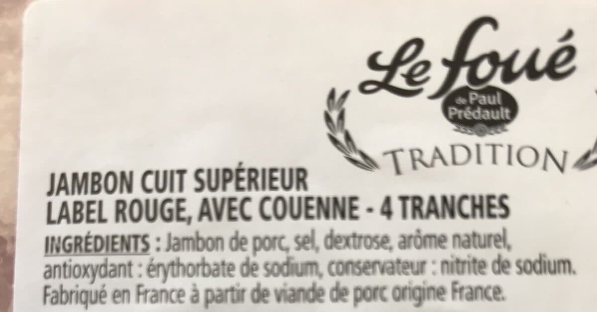 Open Food Facts Le Foué Tradition packshot