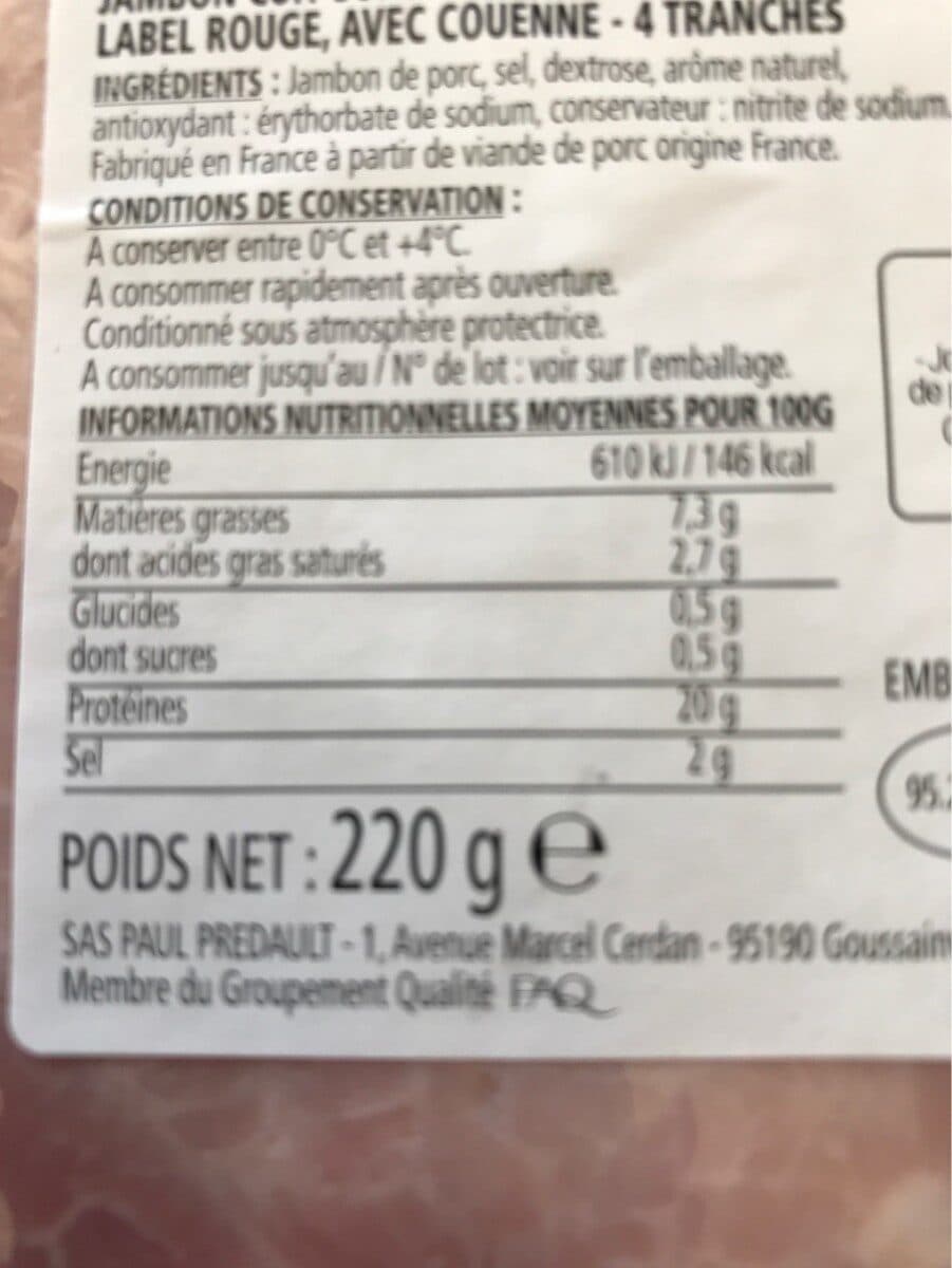 Open Food Facts Le Foué Tradition packshot