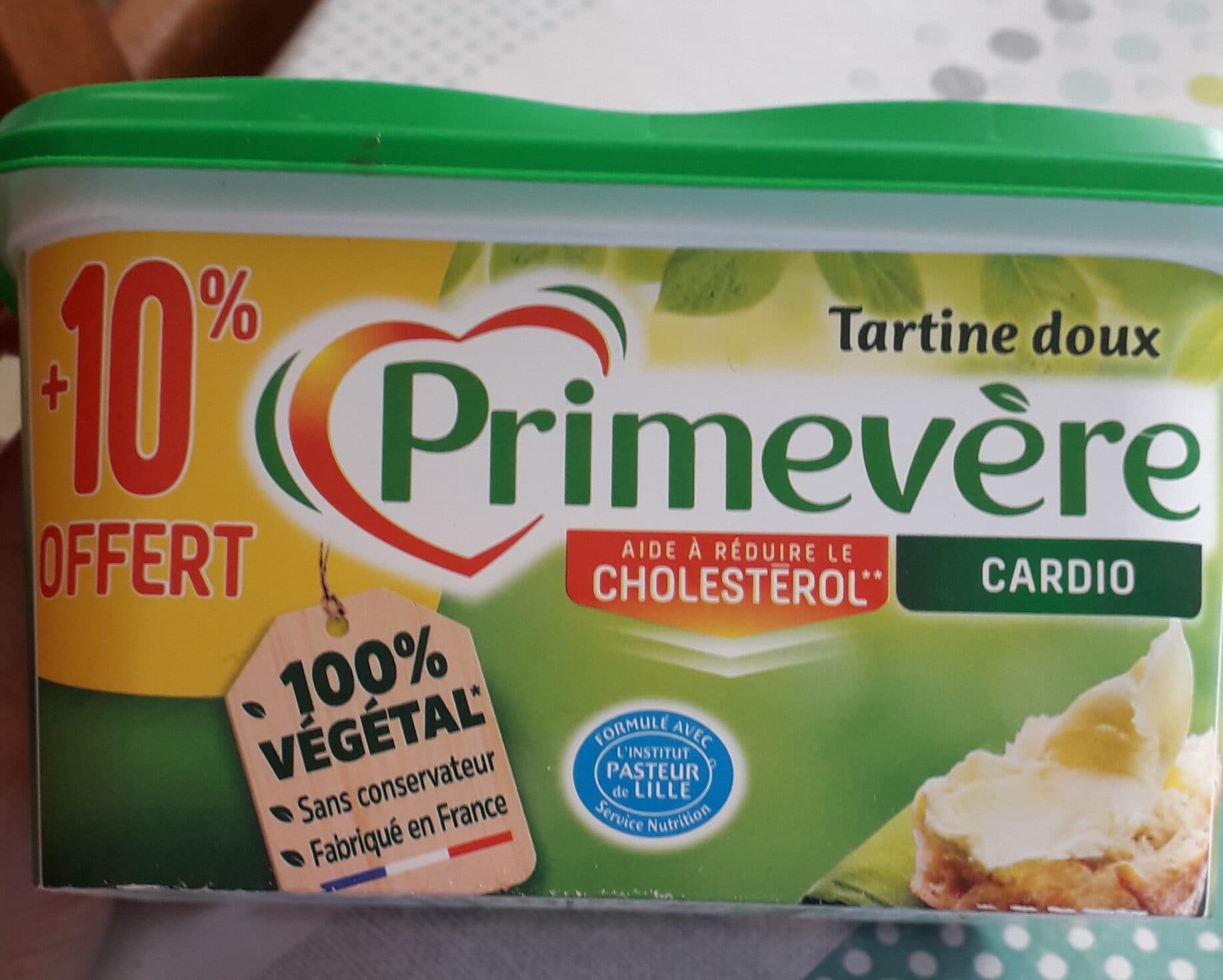Primevere Tartine doux packshot