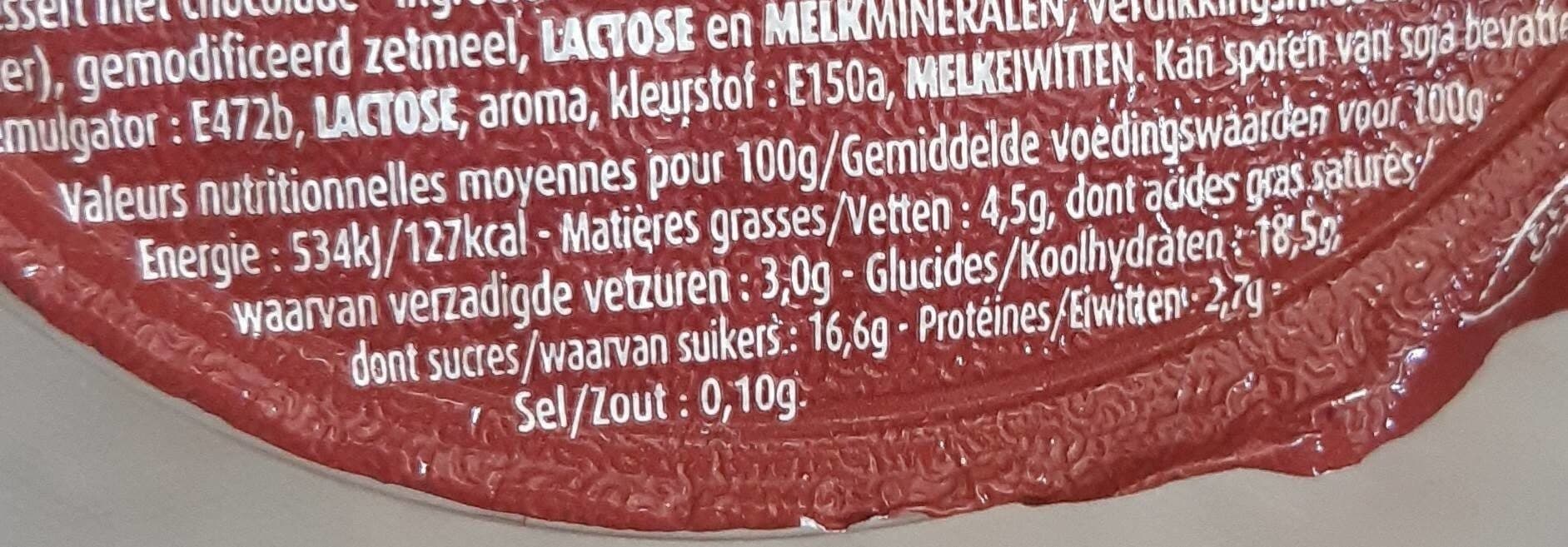 Mamie NovaNovaAndros Restauration Liégeois Chocolat packshot
