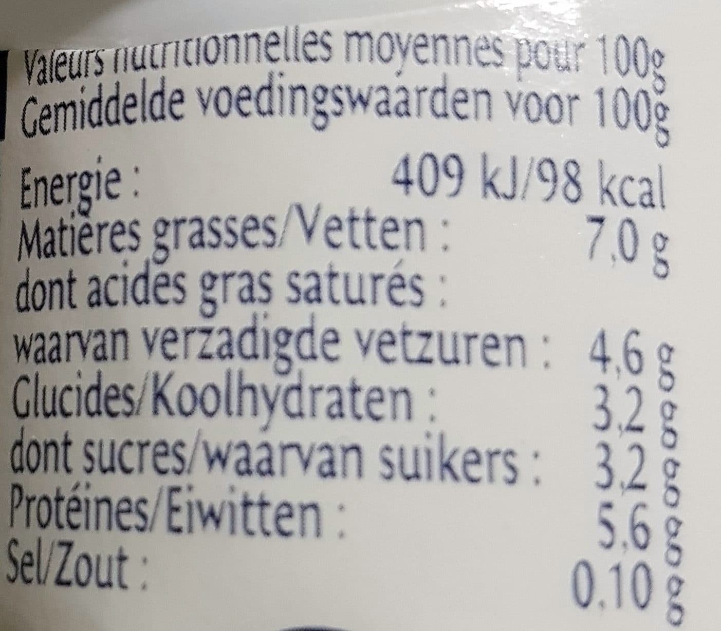 Mamie Nova Fromage Blanc 7,40 % Nature packshot