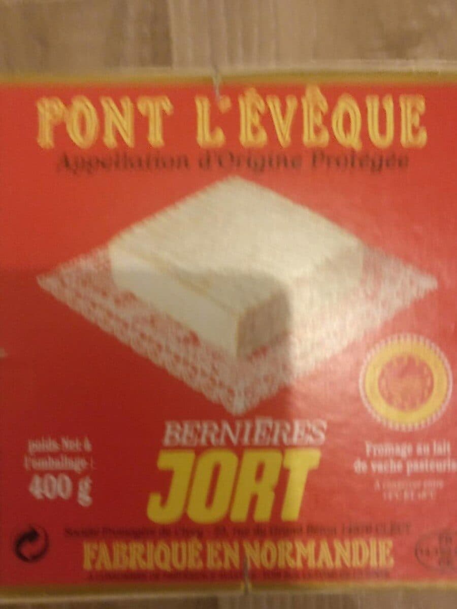 Open Food Facts Pont L'evêque 45% packshot