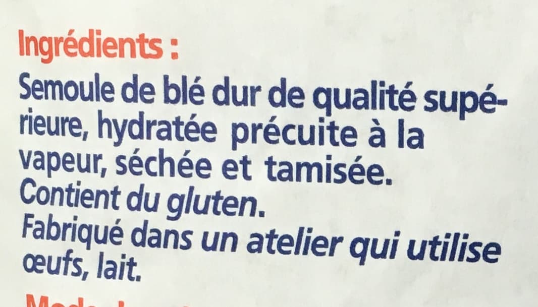 Rivoire & Carret Couscous packshot