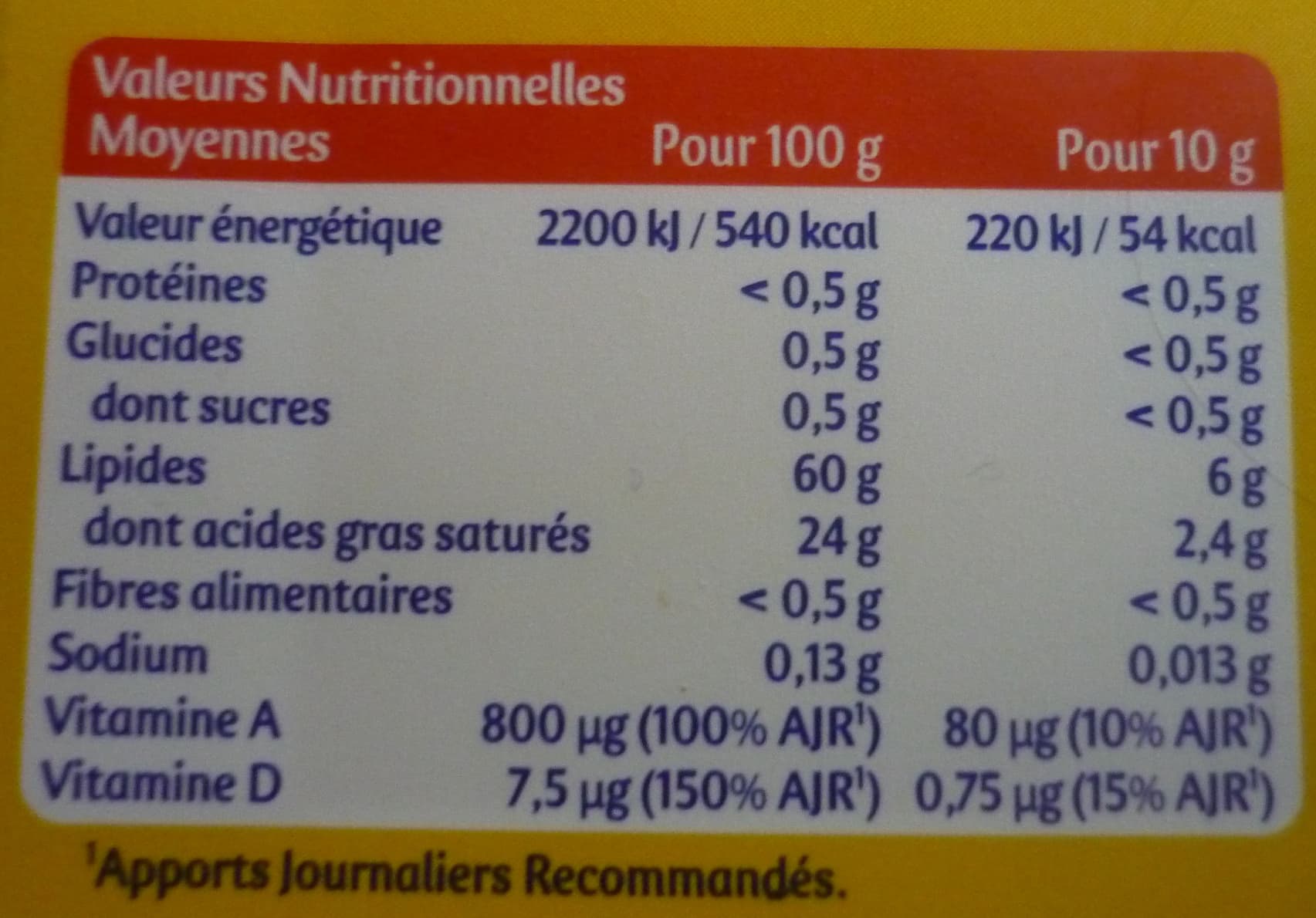 Planta Fin Planta Fin Doux Tartine & cuisson (60 % MG) packshot