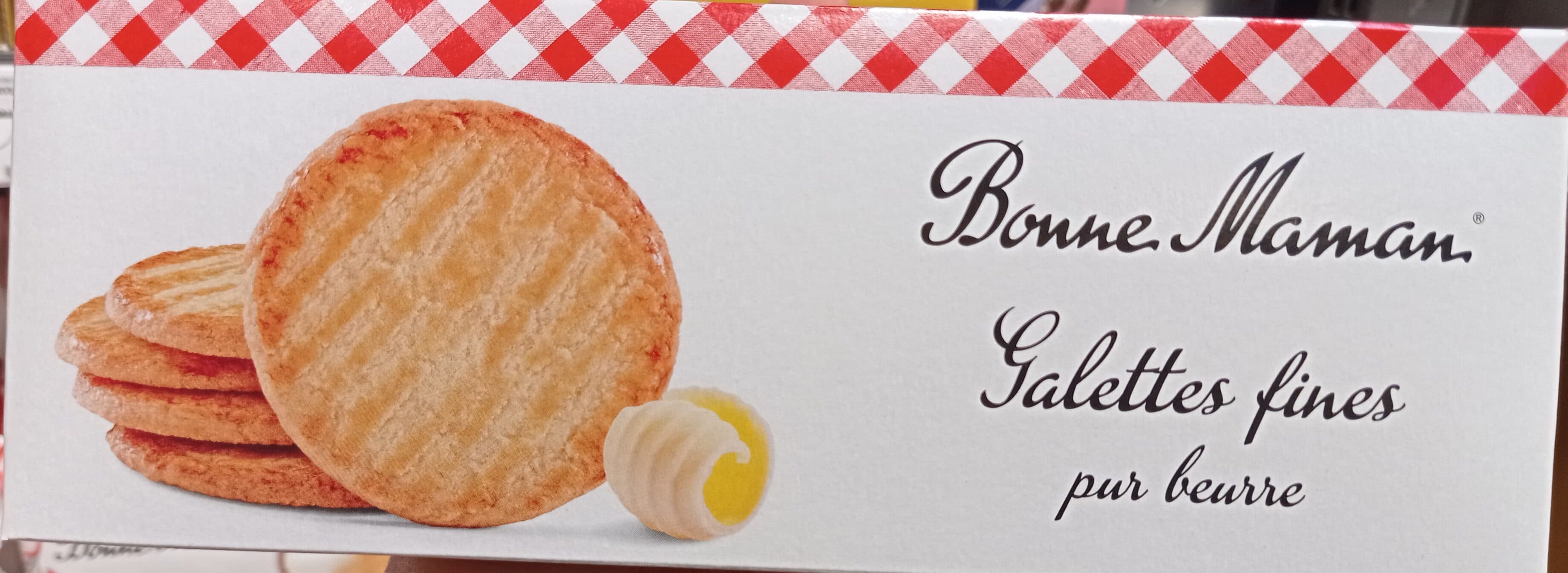 Bonne Maman Galettes Butter Crunch Biscuits packshot
