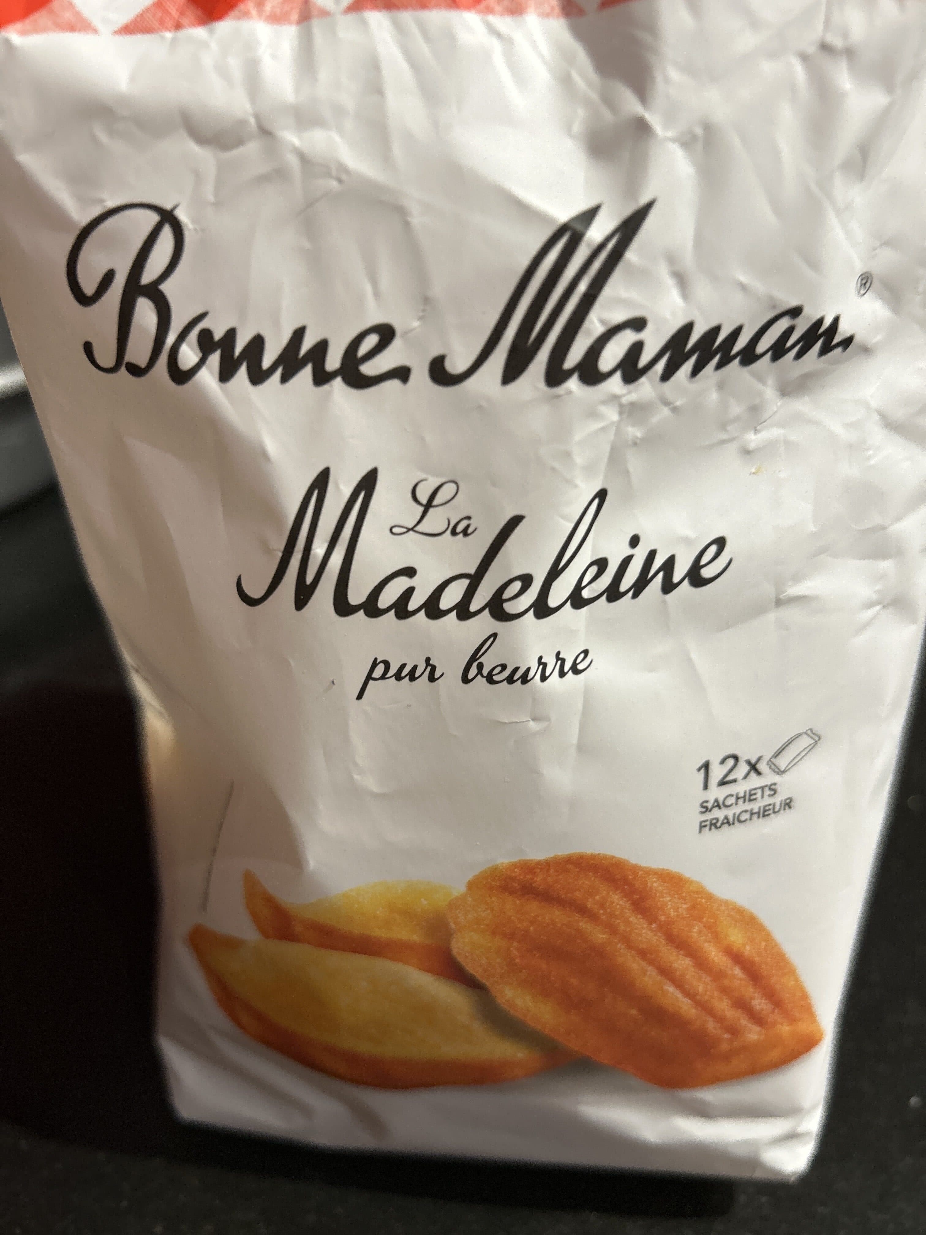 Bonne Maman La Madeleine Pur beurre packshot