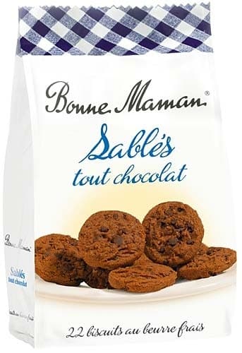 Bonne maman Sablés tout chocolat packshot