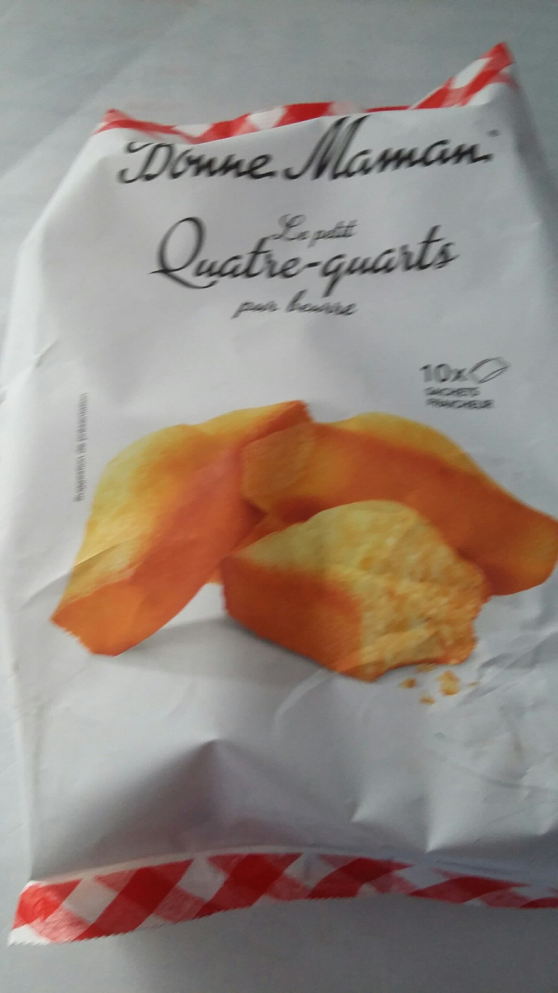 Bonne Maman Bonne Maman - Le petit Quatre-Quarts pur beurre, 300g (10 sachets fraîcheur) packshot