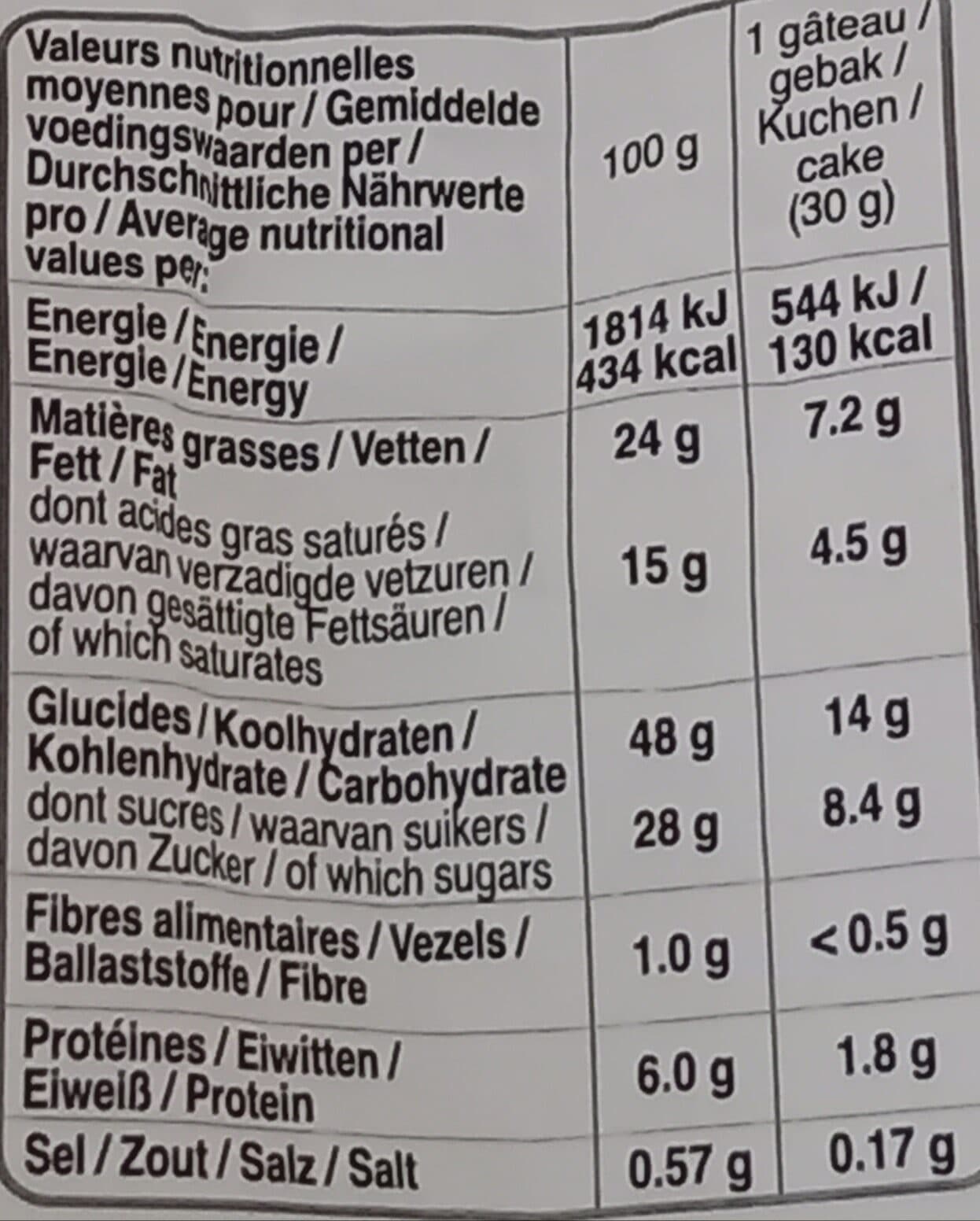 Bonne Maman Bonne Maman - Le petit Quatre-Quarts pur beurre, 300g (10 sachets fraîcheur) packshot
