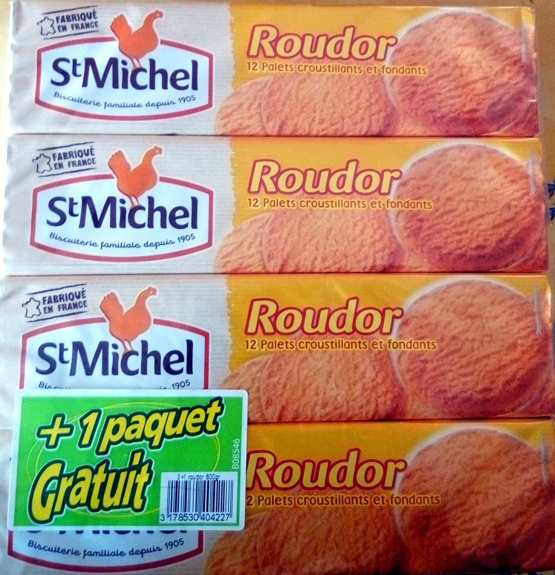 St Michel Roudor (3 + 1 gratuit) packshot