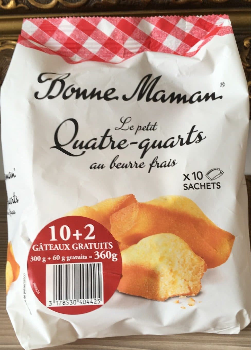 Bonne Maman Le petit quatre-quarts pur beurre packshot