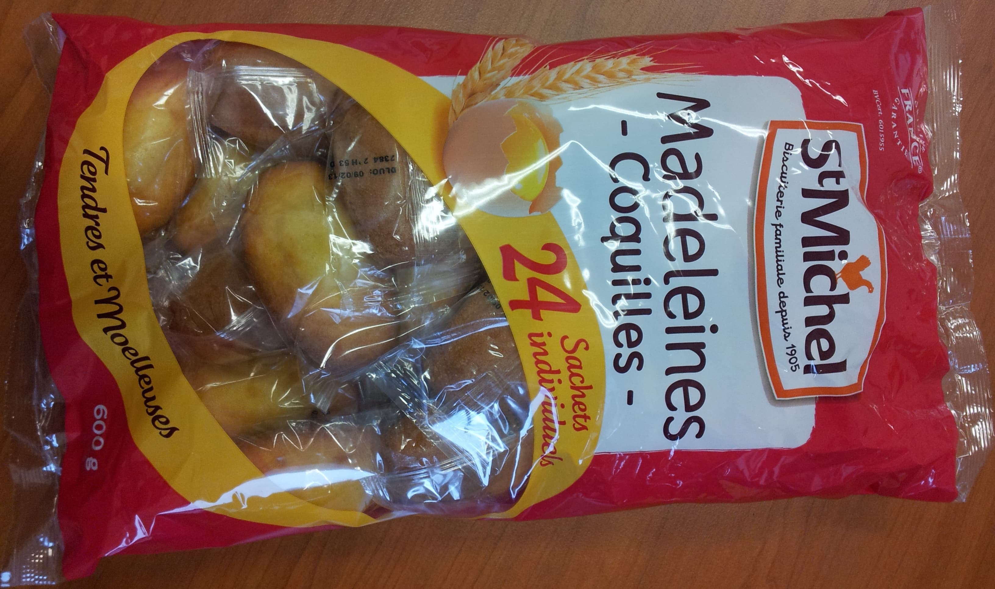 St Michel Madeleines - Coquilles packshot