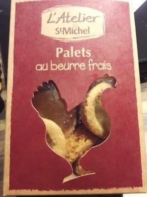 L'atelier St Michel Palet au beurre frais packshot