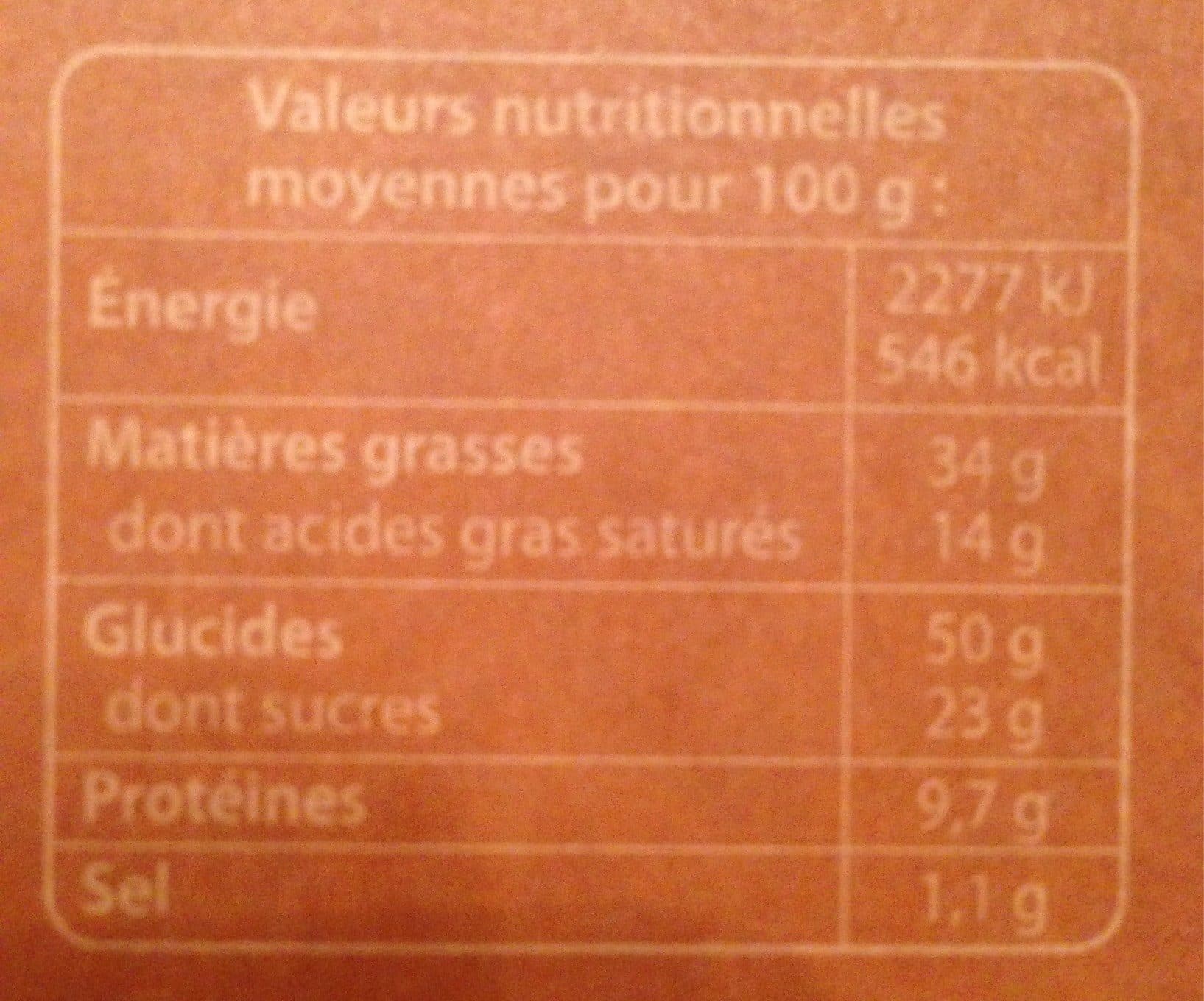 L'atelier St Michel Palets noisettes packshot