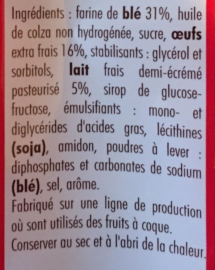 St Michel Madeleines Longues packshot