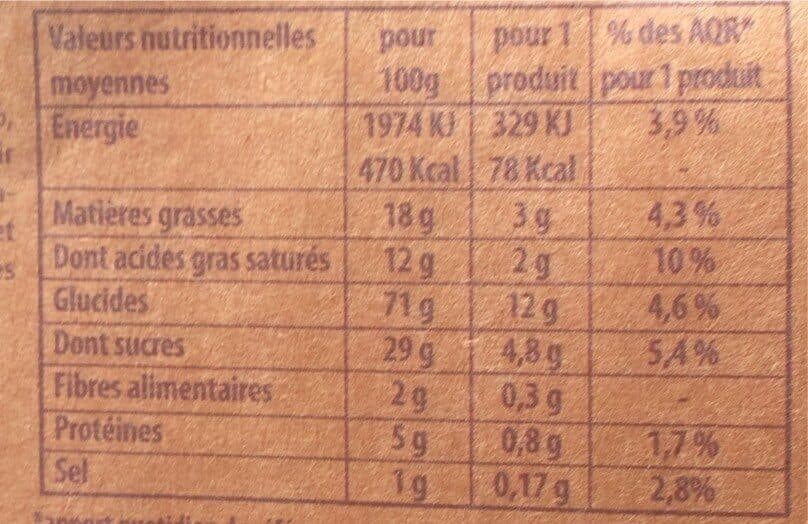 Open Food Facts La grande galette au caramel packshot