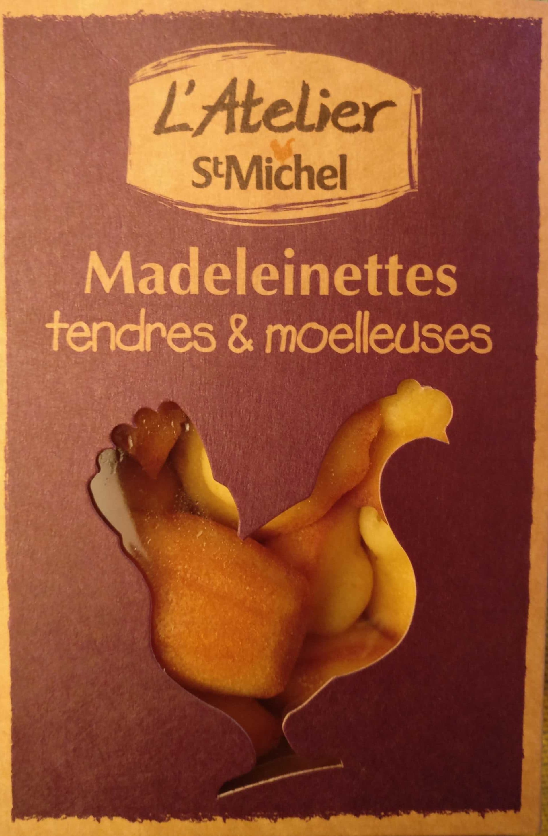 L'atelier St Michel Madeleinettes tendres & moelleuses packshot