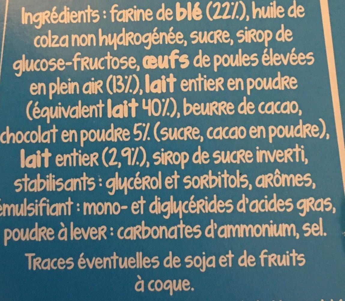 St Michel Tronches de Cake Moelleux Choco-Lait packshot