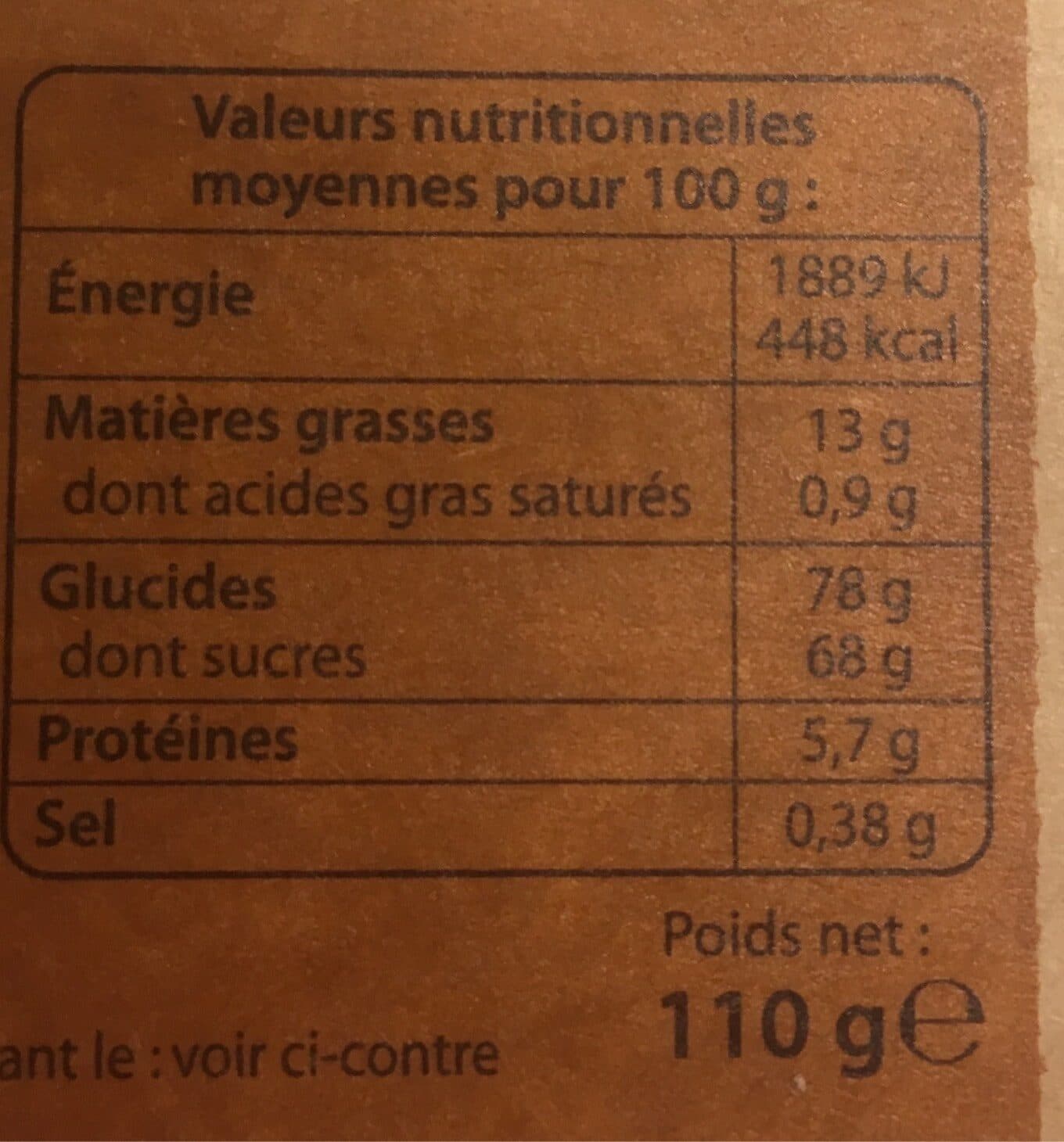 St Michel Soufflé noisettes packshot