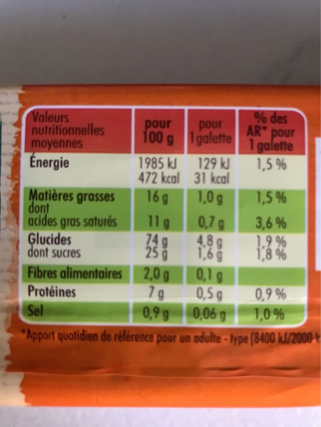 St michel Galettes au beurre français packshot