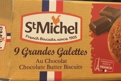 St Michel 9 Grandes Galettes Au Chocolat packshot
