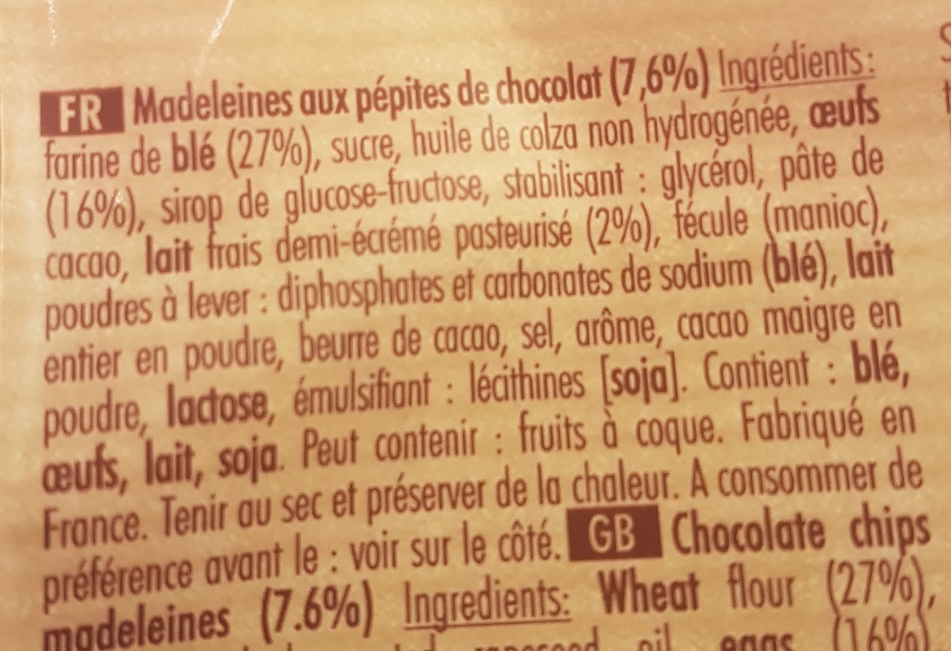 St Michel Mini Madeleines packshot