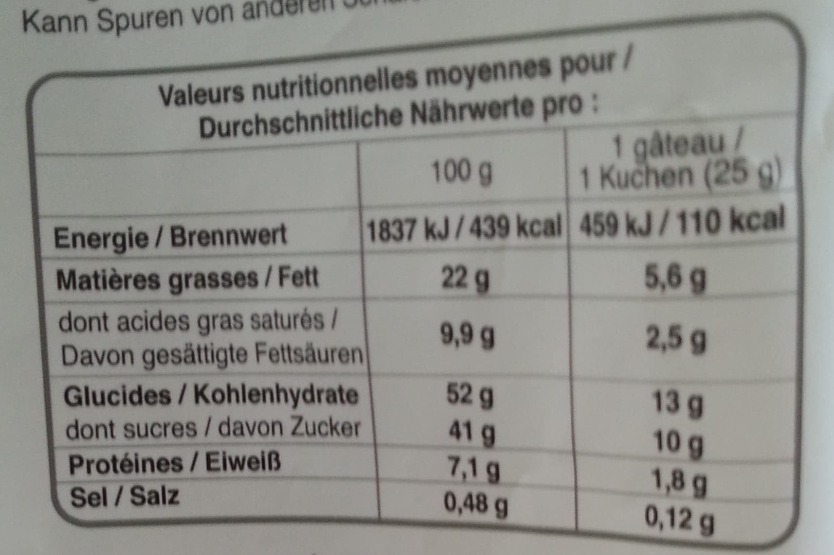 Bonne Maman Financiers citron pavot packshot