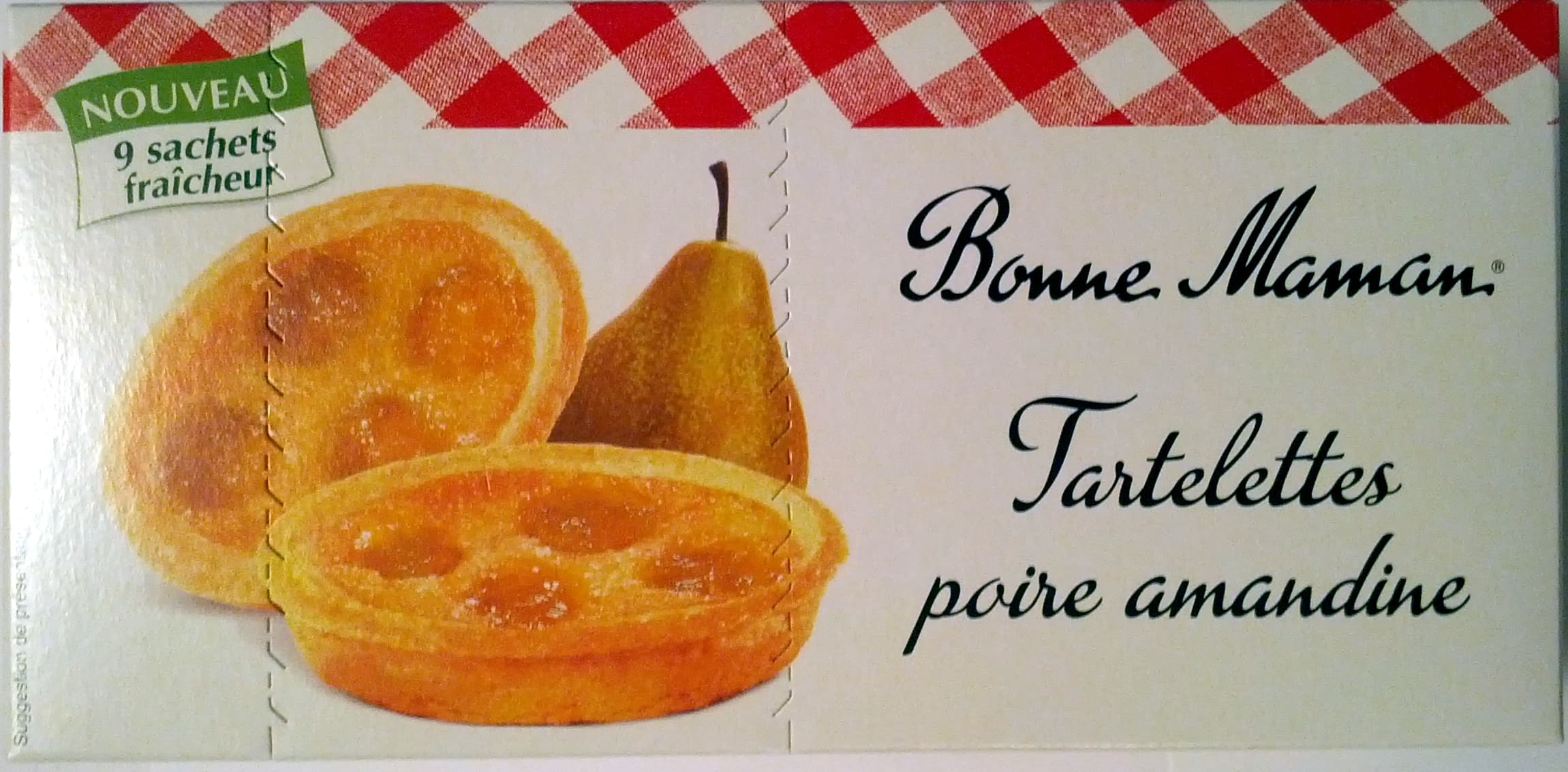 Bonne Maman Tartelettes Poire Amandine packshot
