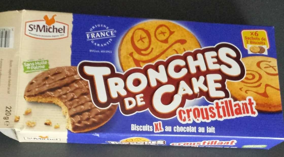 St Michel Tronches de Cake croustillant packshot