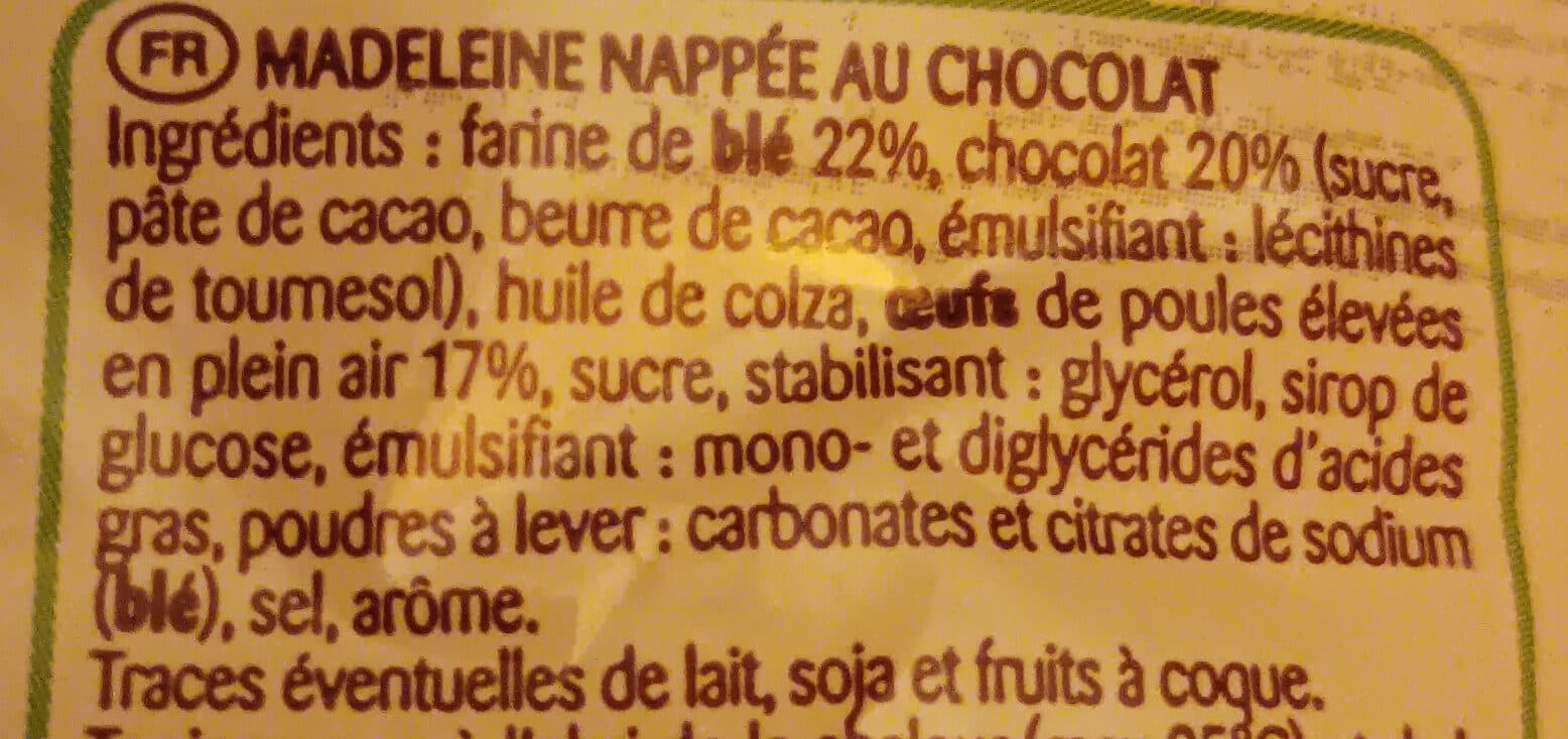 St michel Madeleines nappées chocolat packshot