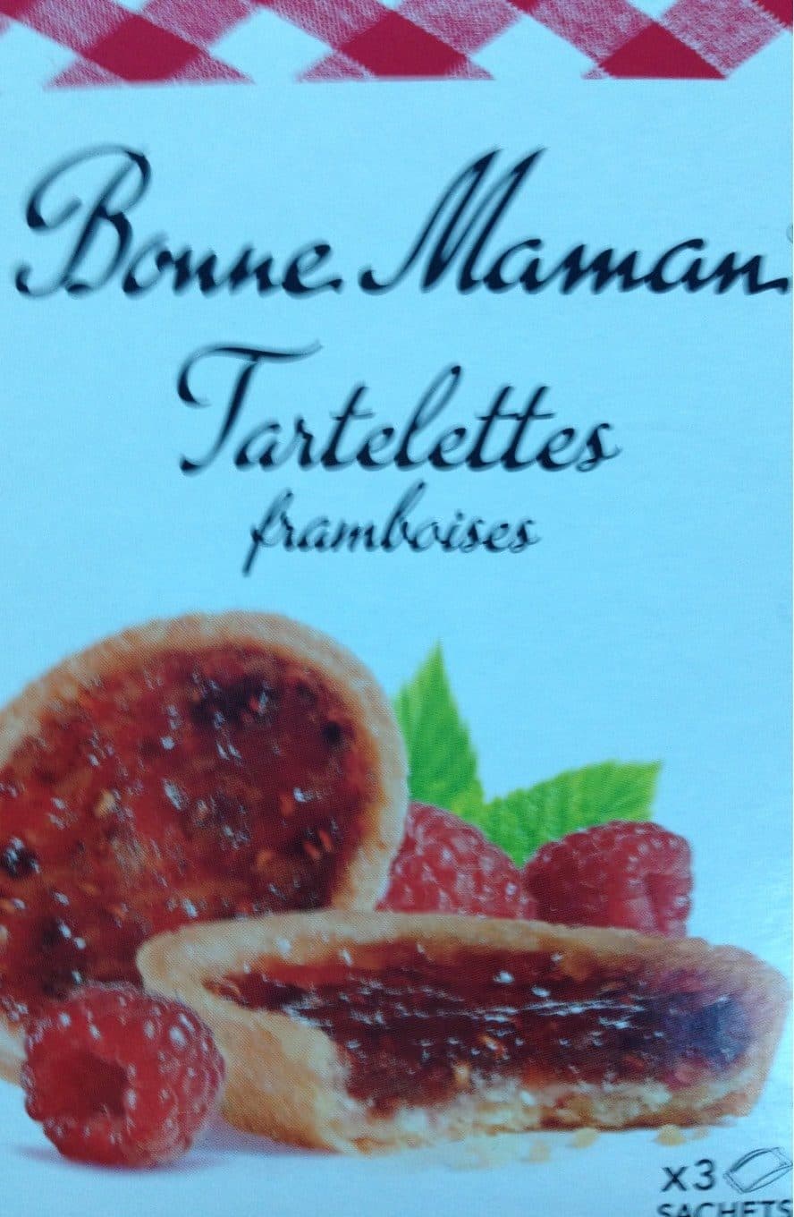 Bonne Maman Tartelettes framboises packshot