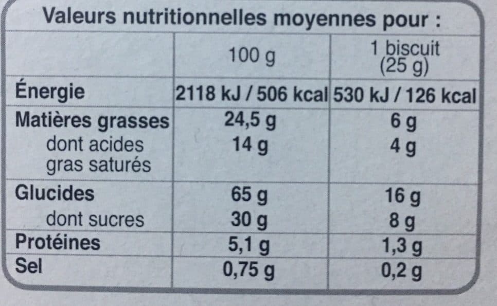 Bonne Maman Cookies caramel au beurre salé packshot
