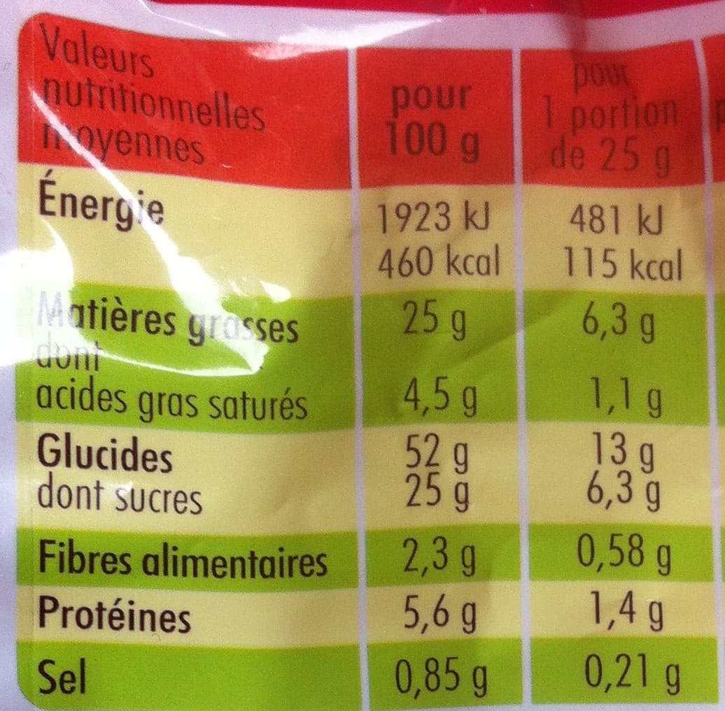 St Michel Madeleines pépites de chocolat packshot