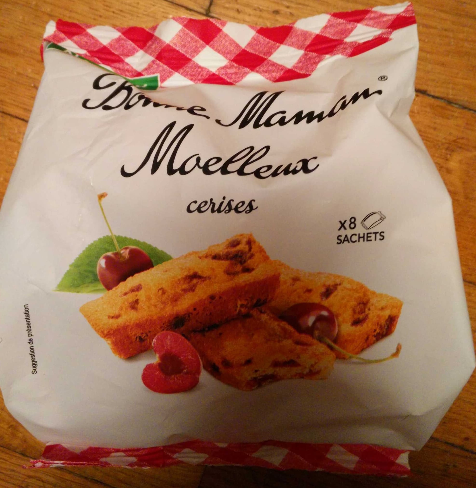 Bonne Maman Moelleux Cerises packshot