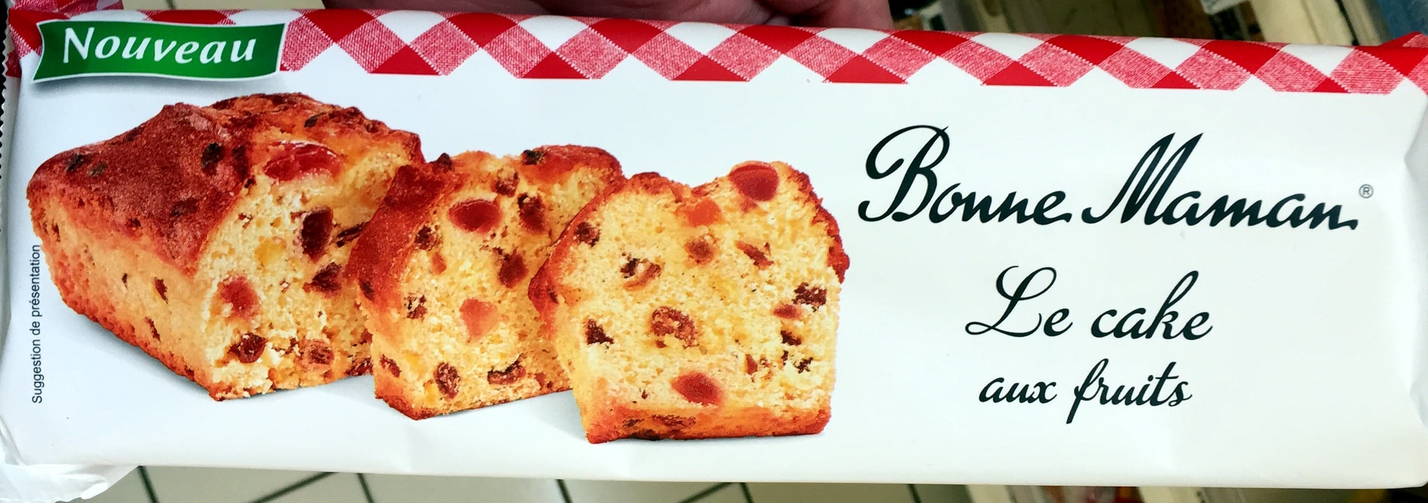 Bonne Maman Le cake aux fruits packshot