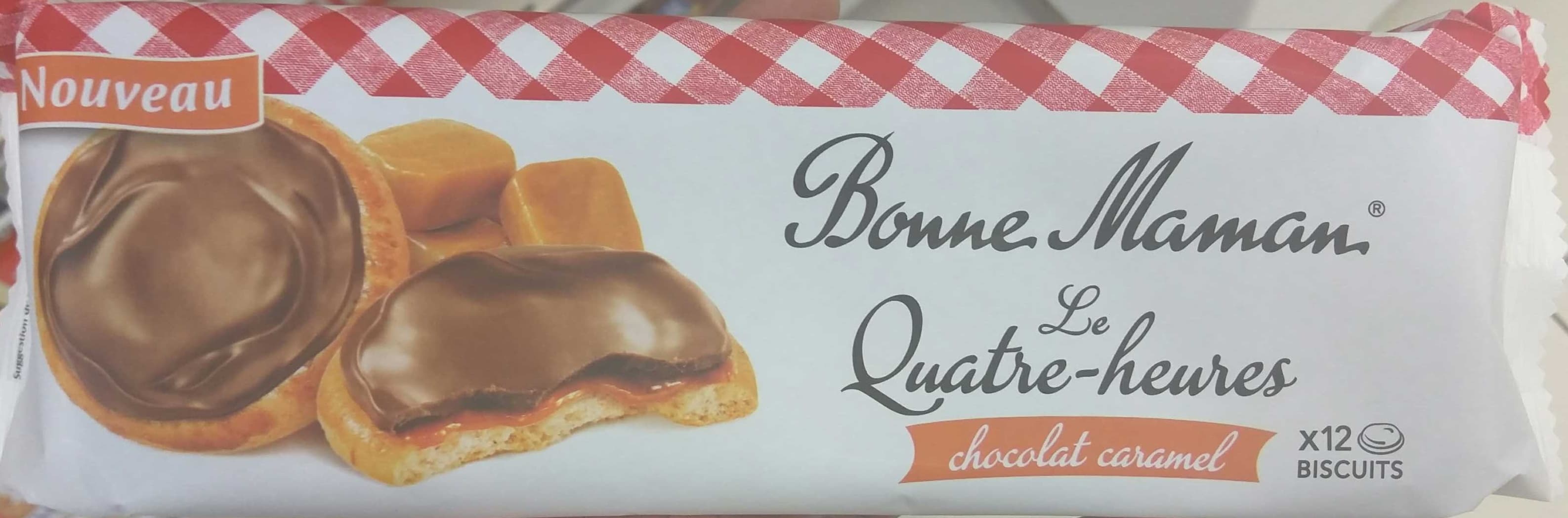 Bonne maman Le Quatre-heures Chocolat Caramel packshot
