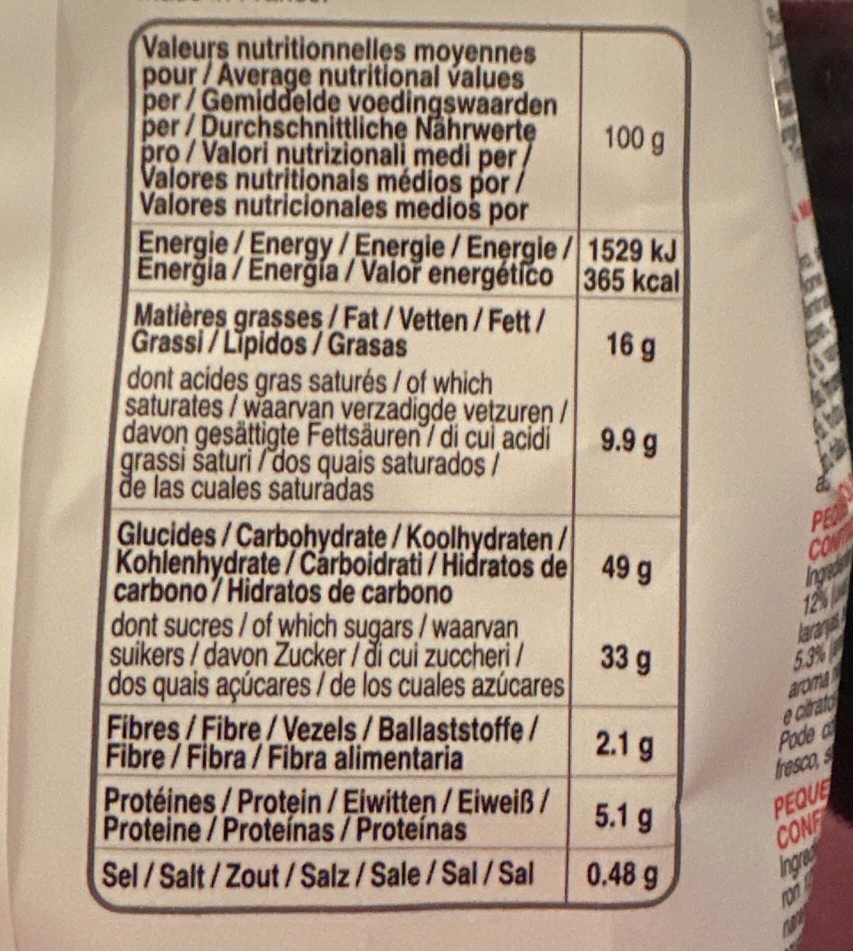 Bonne maman 7 Petits cakes aux fruits packshot