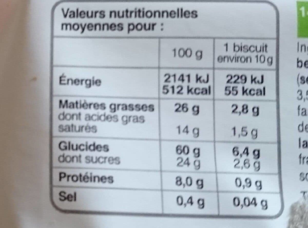 Bonne Maman SABLE DES PRES packshot