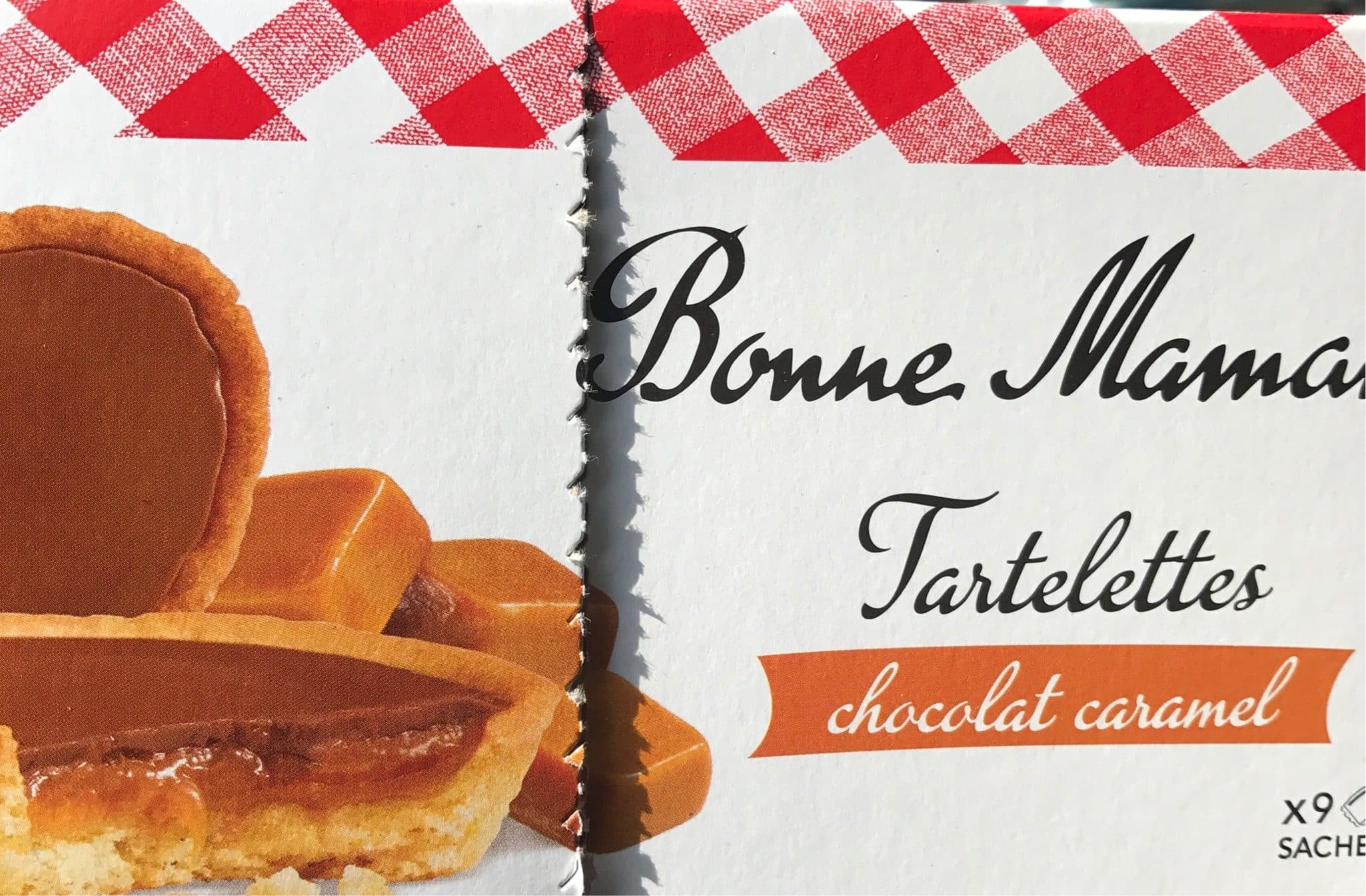 Bonne Maman Tartelettes Chocolat Caramel packshot