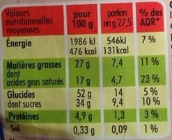 St Michel Savaroises Chocolat packshot