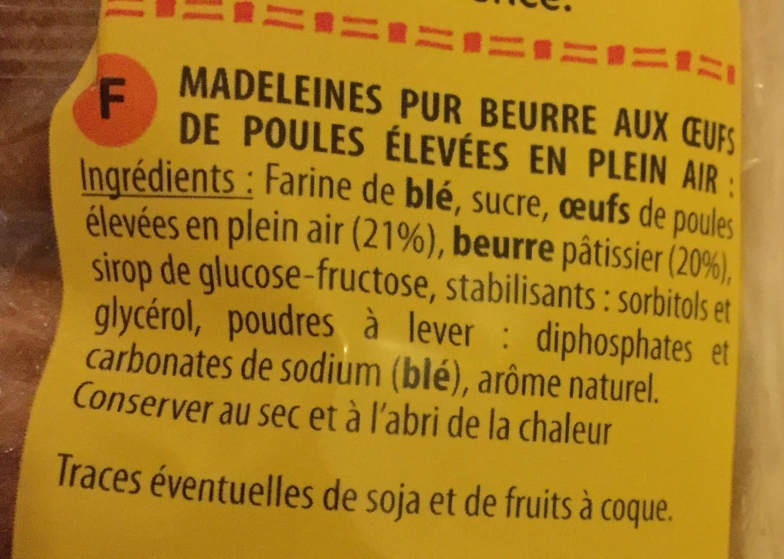 St Michel Madeleines packshot