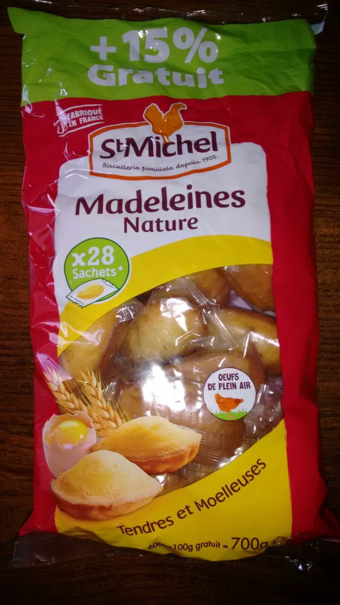 St Michel Madeleines nature packshot