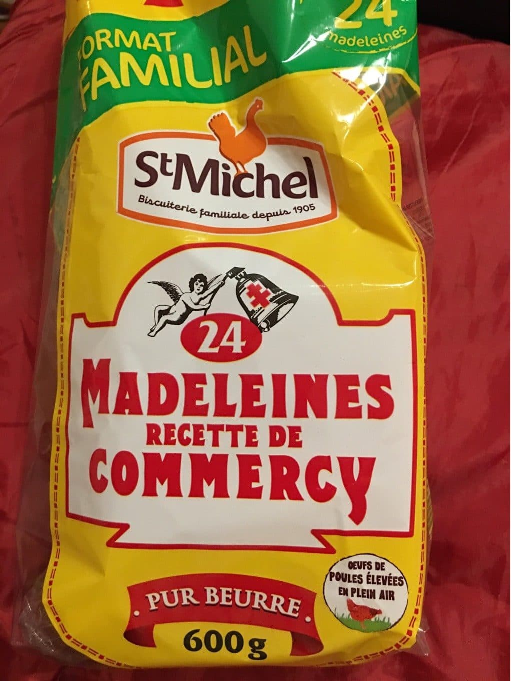St Michel Madeleines commercy aux oeufs packshot