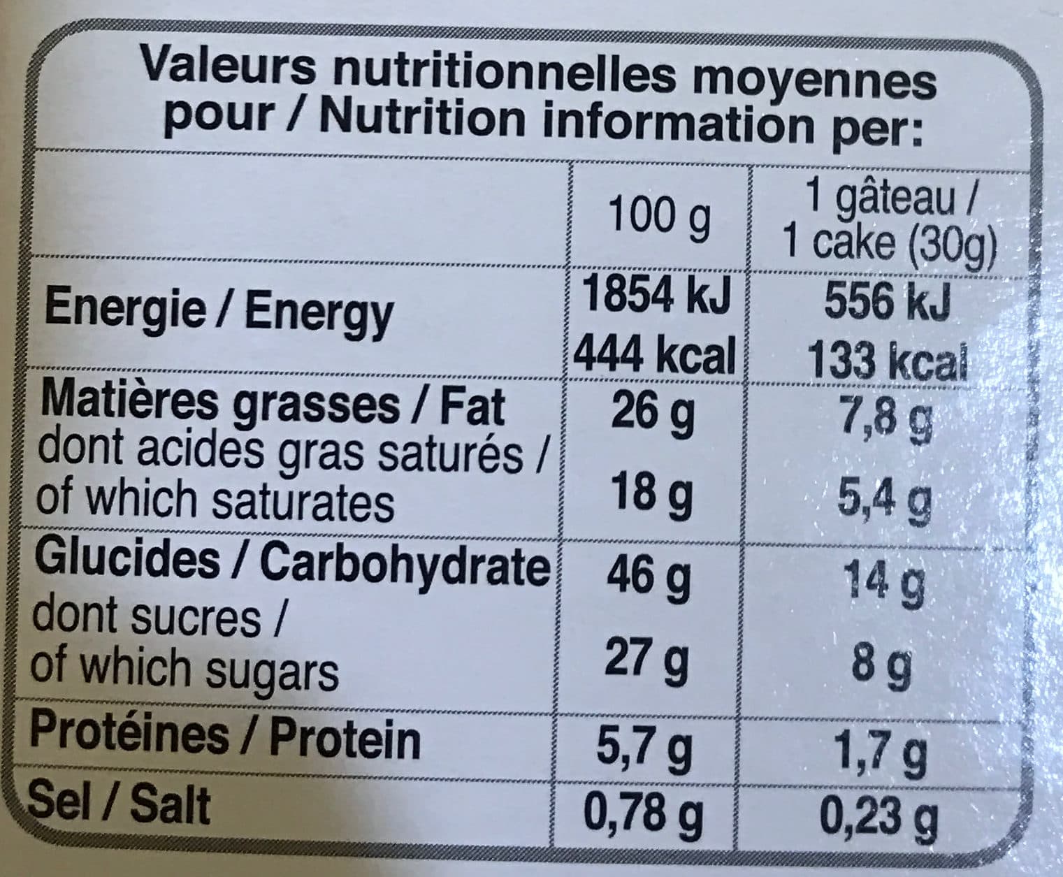 Bonne Maman Quatre-quarts au beurre frais packshot