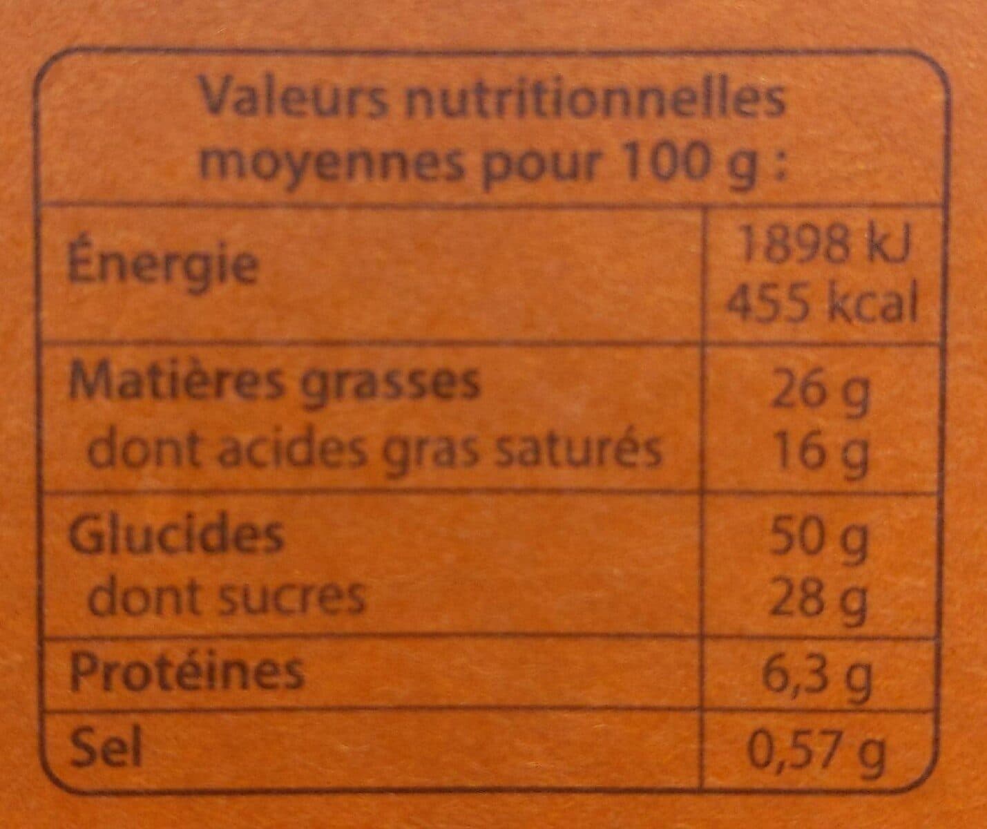 St Michel Madeleineinettes orange et chocolat packshot